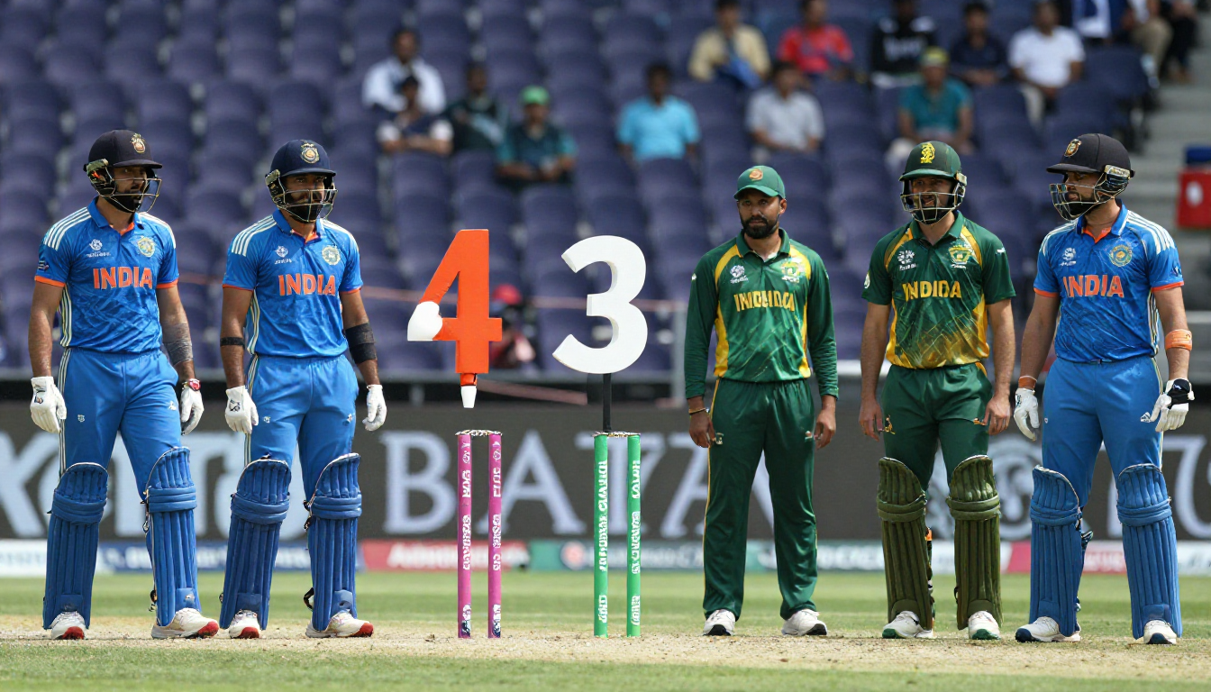 India national cricket team vs. South Africa national cricket team timeline